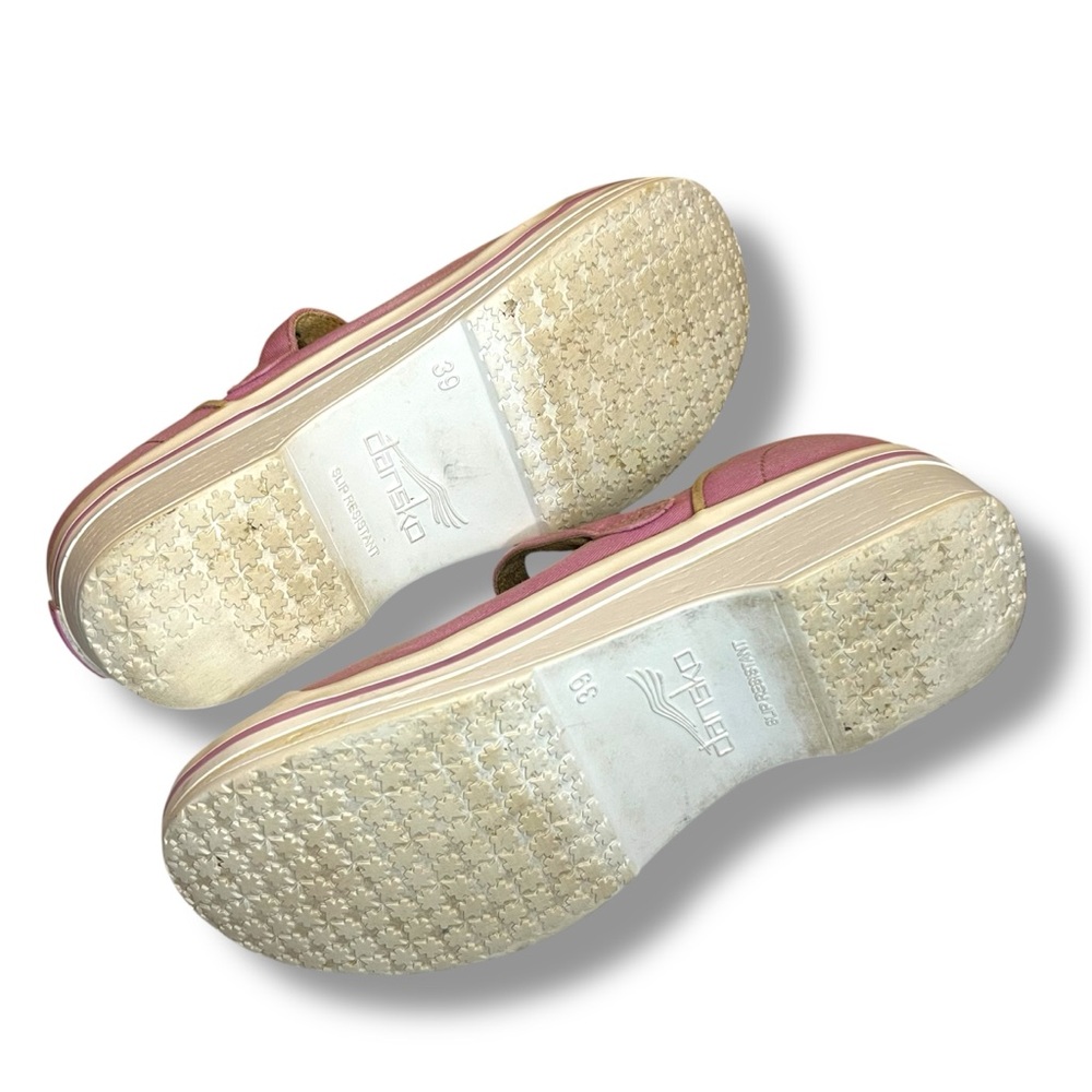 Dansko Pink Mary Jane Slip Resistant Shoes-Size 8.5/39 - Picture 7 of 7